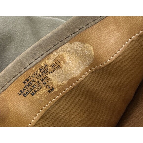 Nine West Vintage America Dorada Boots Tall Pull On Taupe Suede Leather Womens 8 - Picture 15 of 16
